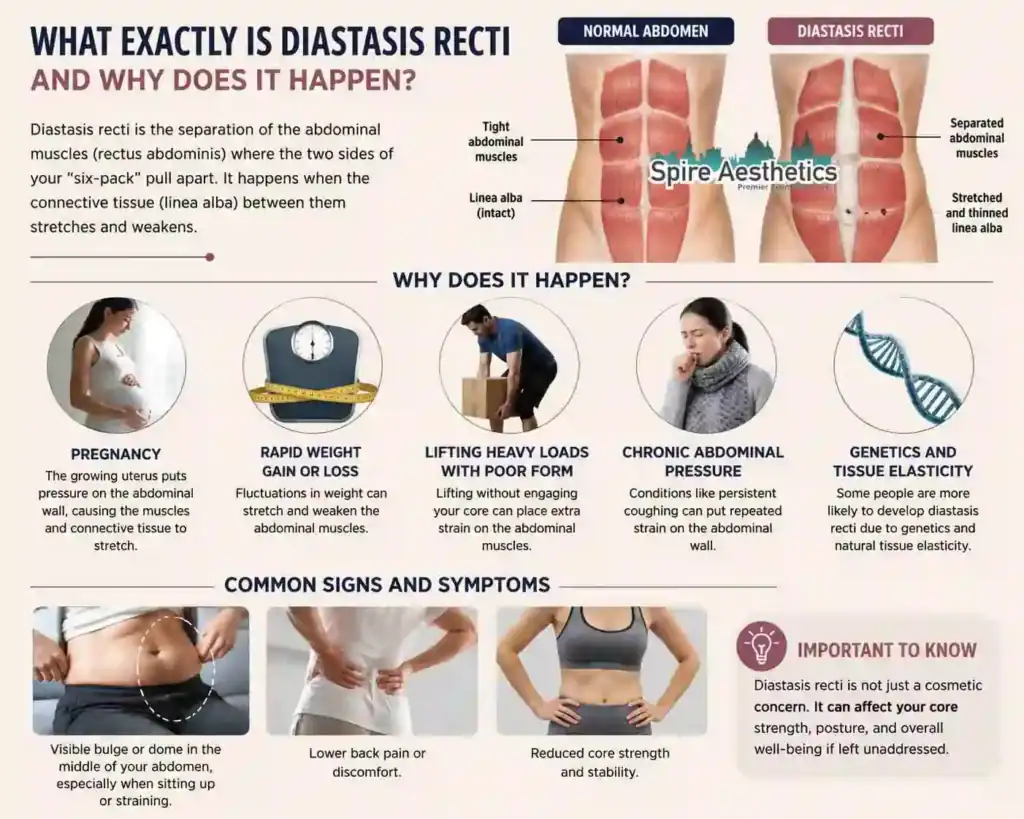 What Exactly Is Diastasis Recti and Why Does It Happen Sonning?